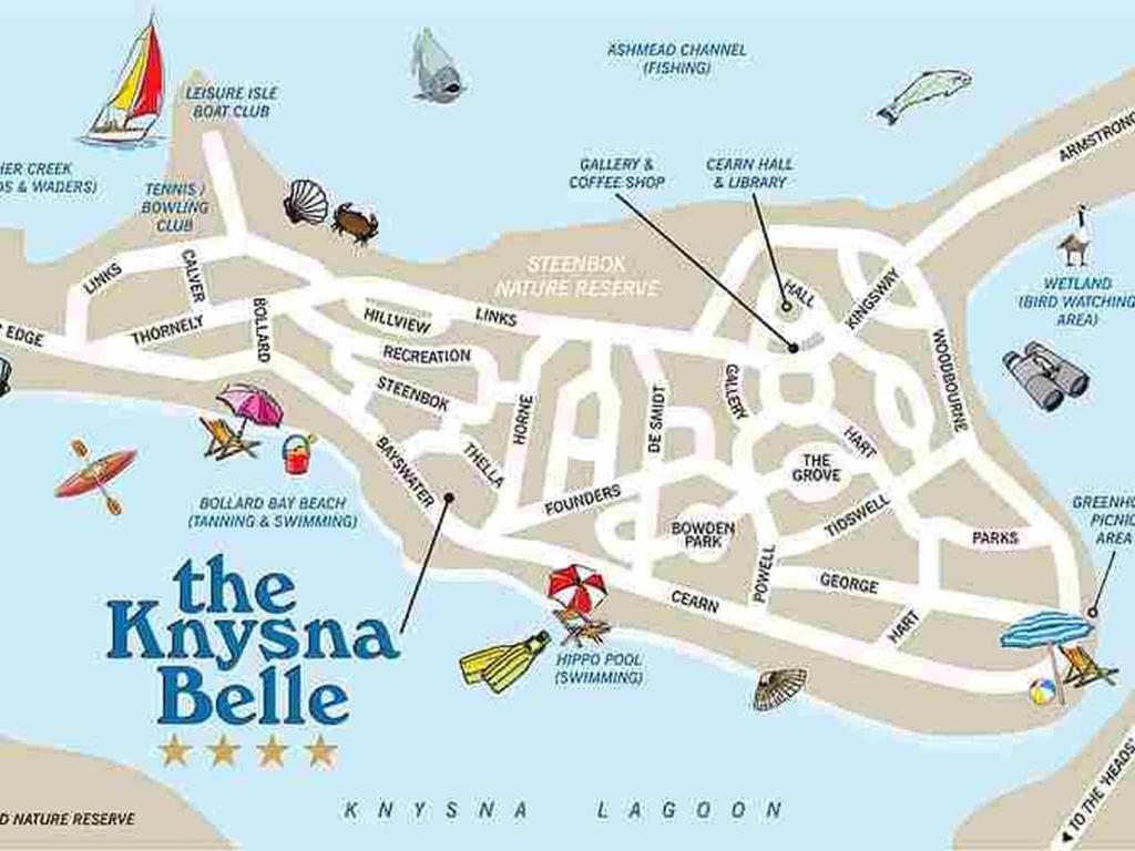 The Knysna Belle Guest House Ngoại thất bức ảnh